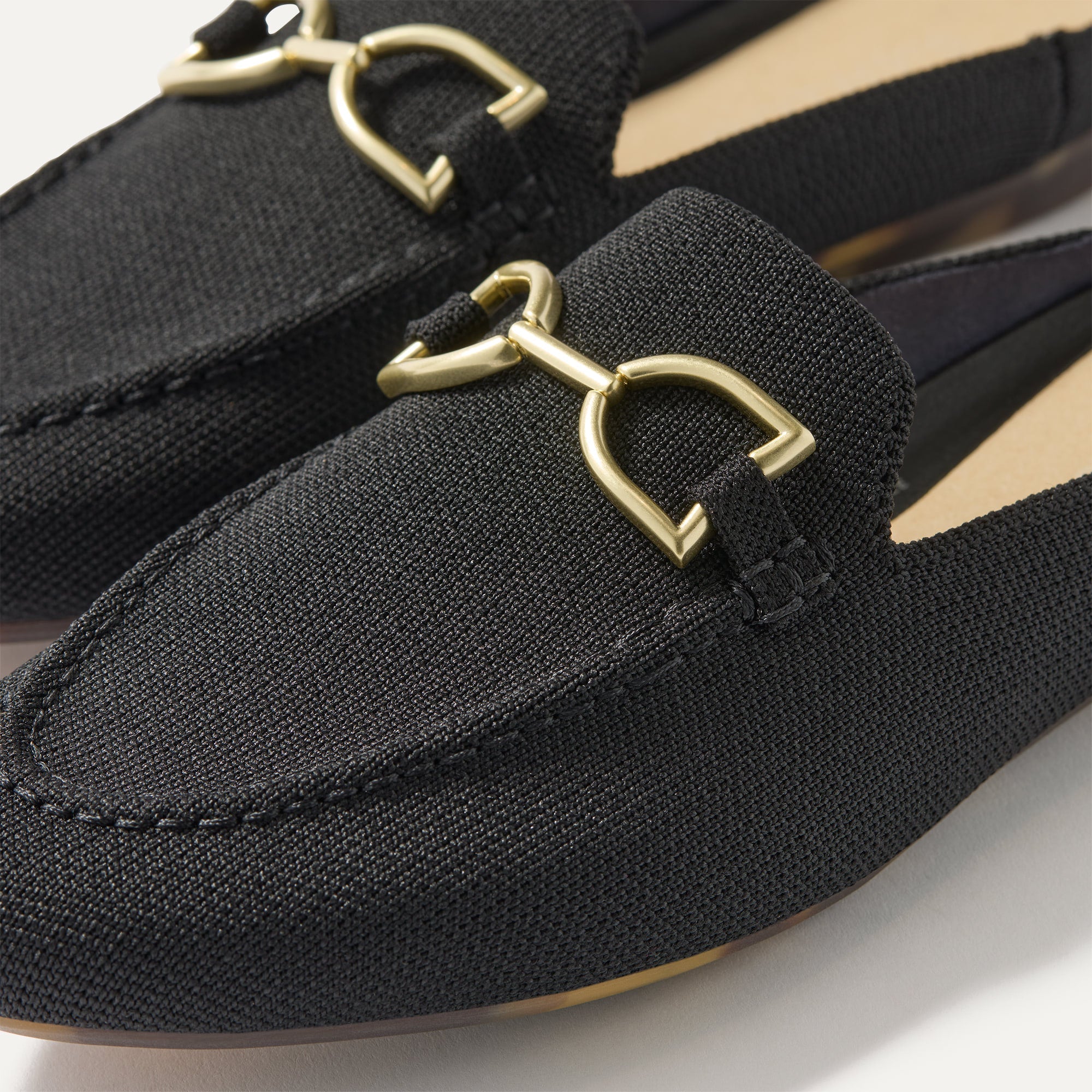 The Double Bit Loafer Mule - Black - Image 2