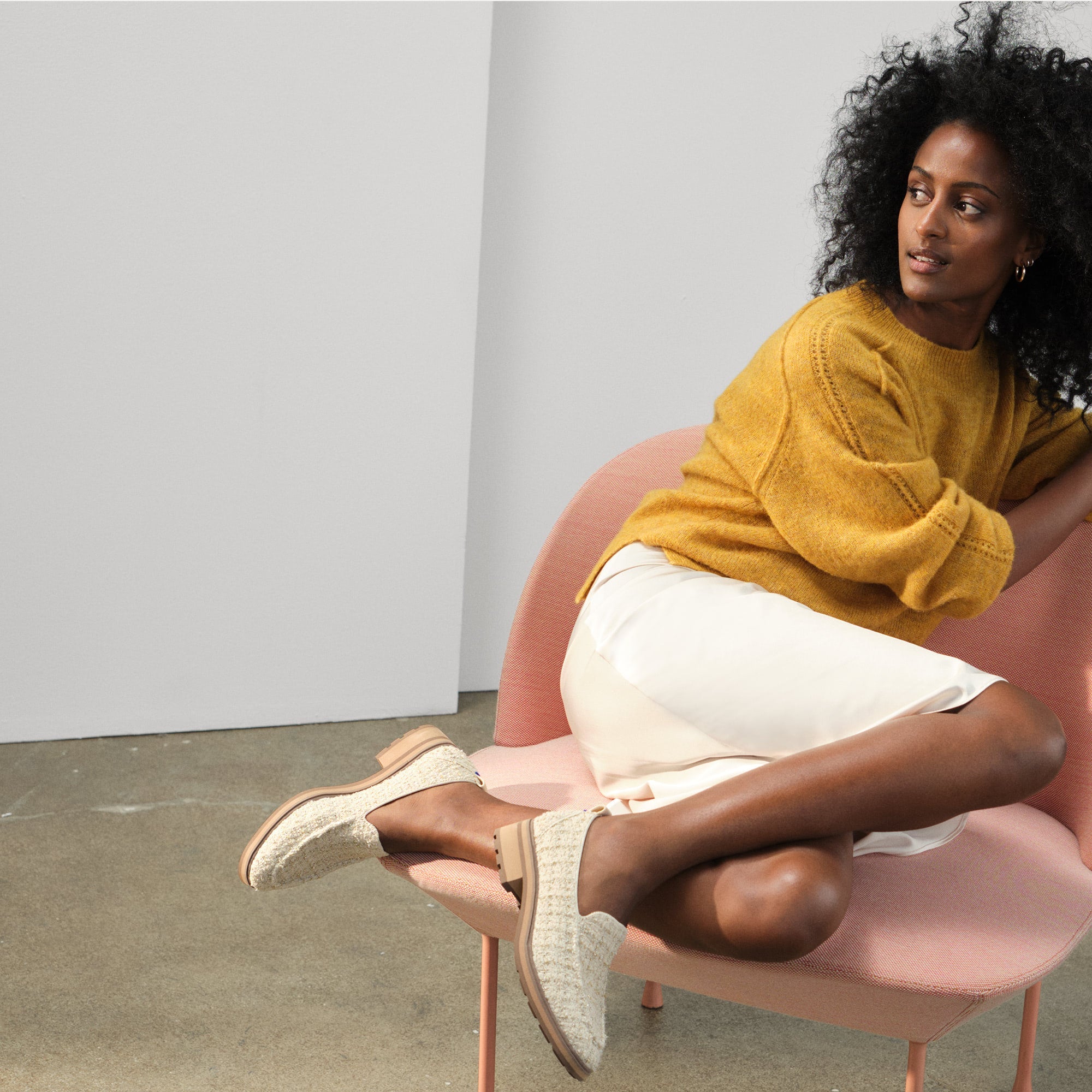 The Lug Loafer - Snowcap Boucl?? - Image 3