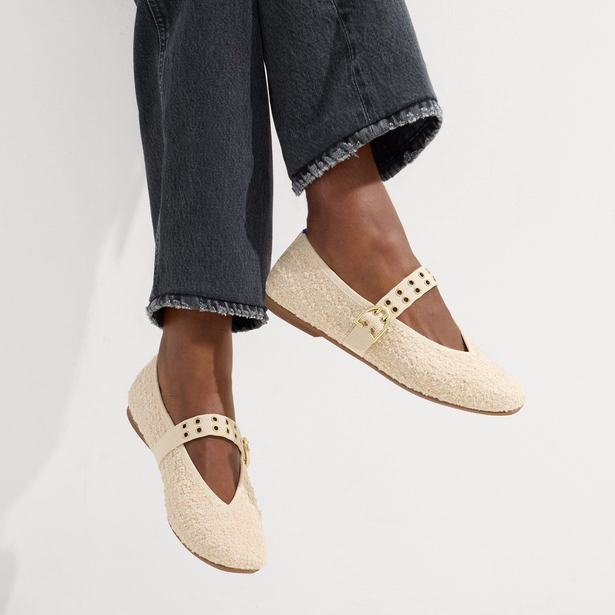 The Max Buckle Mary Jane - Pearl Boucl?? - Image 3