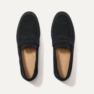 The ReVelvet? Penny Loafer - ReVelvet? Black